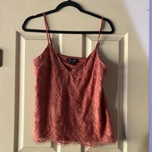 Marciano Lace Camisole Top - Pink